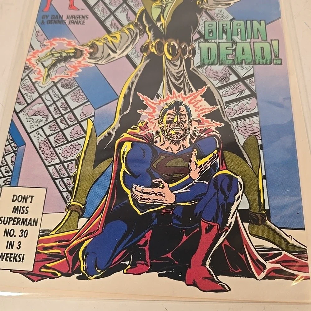 THE ADVENTURES OF SUPERMAN #452 DC Copper Age - Picture 3 of 3